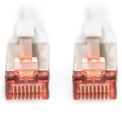 Digitus DK-1644-010 S/FTP Cat6 Gri Kablo (1m)