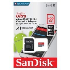 Sandisk 400GB Android SD 98MB/s SDSQUAR-400G-GN6MN