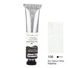 Bigpoint Yağlı Boya 45 ml Zinc Titanium White 106 6'lı Kutu