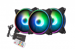 GamePower Air CARGB/RGB 3x12CM Fan Set Kit