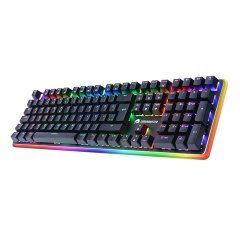 GameBooster G918 Fire Storm RGB Aydınlatmalı Kırmızı Sw. Mekanik Siyah Oyun Klavyesi