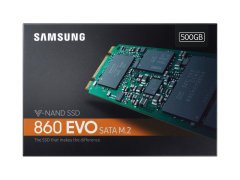 500GB SAMSUNG 860 550/520MB/s EVO M.2 MZ-N6E500BW