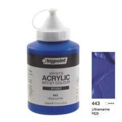 Bigpoint Akrilik Boya 500 ml Ultra Marine 443