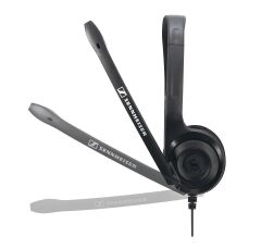 Sennheiser PC 3 Chat Mikrofonlu Kulak Üstü Çağrı Merkezi Kulaklığı (SK-504195)