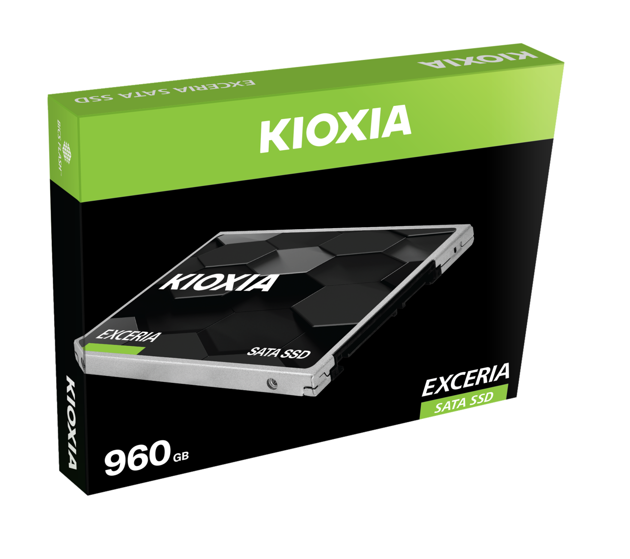 960GB KIOXIA EXCERIA 2.5'' 3D 555/540 MB/sn 3Yıl (LTC10Z960GG8)