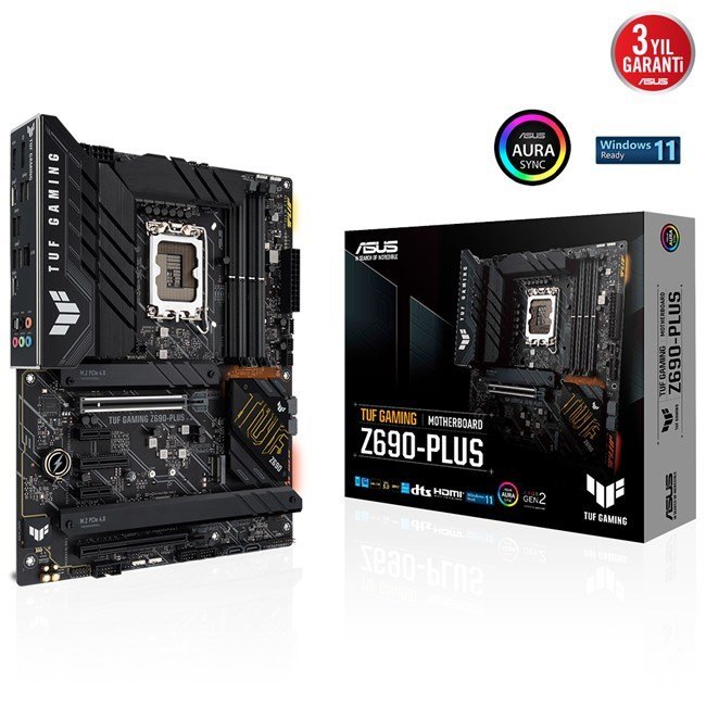 Asus Tuf Gaming Z690-Plus D5 1700P Hdmi Dp