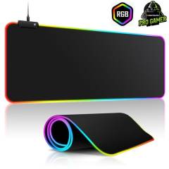 NightSilver Silverpad 700x300mm RGB Pro Gaming Oyuncu MousePad - Kaymaz Tabanlı