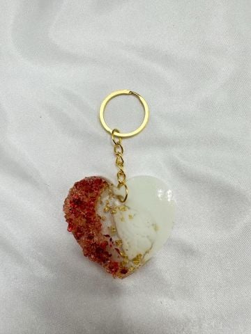 Epoksi Anahtarlık 11 (25 adet) Kırmızı