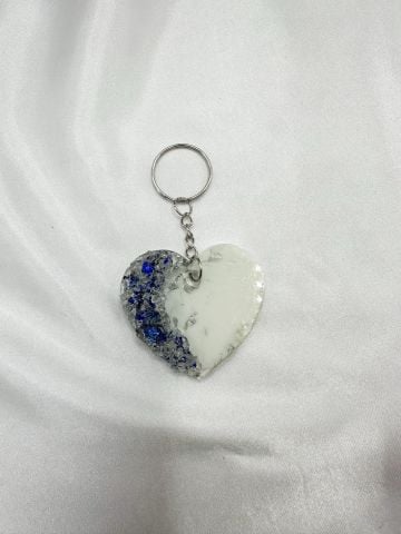 Epoksi Anahtarlık 11 (25 adet) Mavi