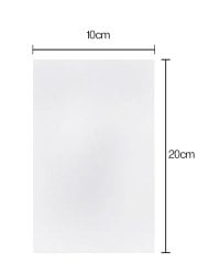 Düz Şeffaf Poşet 100 adet (10x20)