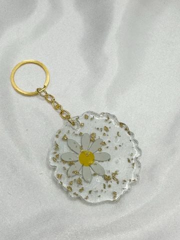 Epoksi Anahtarlık 12 (25 adet) Yuvarlak