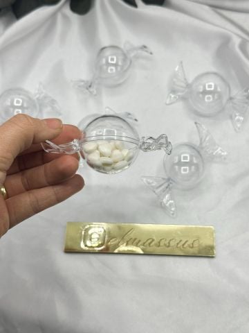 Yuvarlak Şeker Mika 40 adet