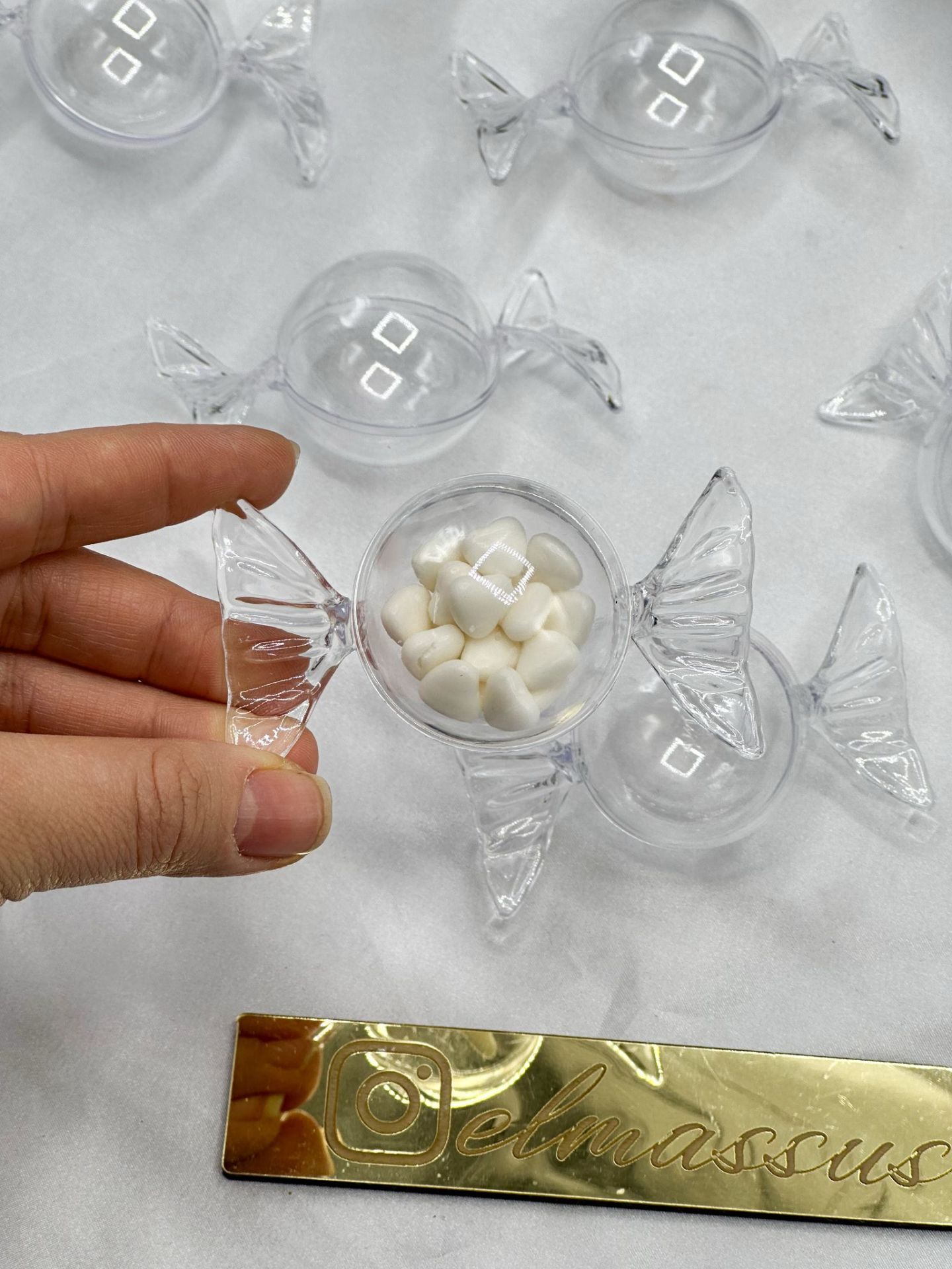 Yuvarlak Şeker Mika 40 adet