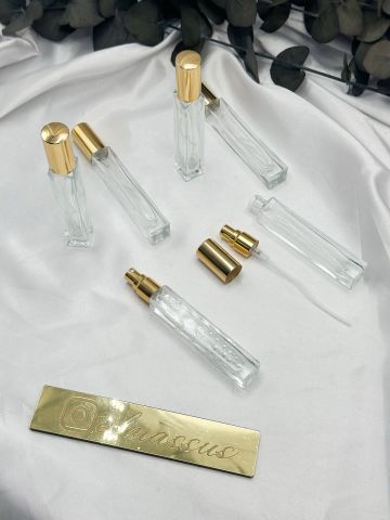 Kare Cep Boy Şişe 12 cm