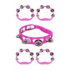Plastik Kına Tefi - 5 Adet Pembe