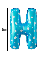 Harf Folyo Balon Mavi 36cm H