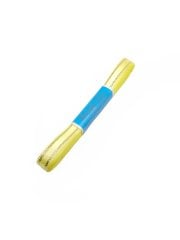 Altın Şeritli Saten Kurdele 1cm Açık Sarı