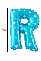 Harf Folyo Balon Mavi 36cm R