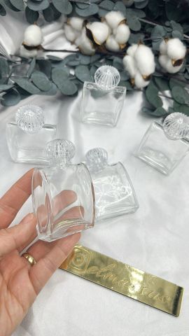 Kenarı Düz Cam Şişe