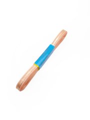 Altın Şeritli Saten Kurdele 1cm Somon