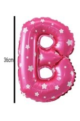 Harf Folyo Balon Pembe 36cm B