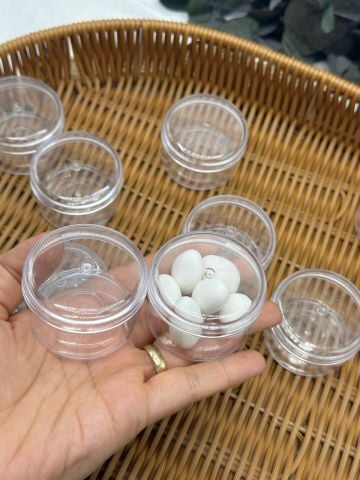 Yuvarlak Mini Mika  Kutu(30 adet )