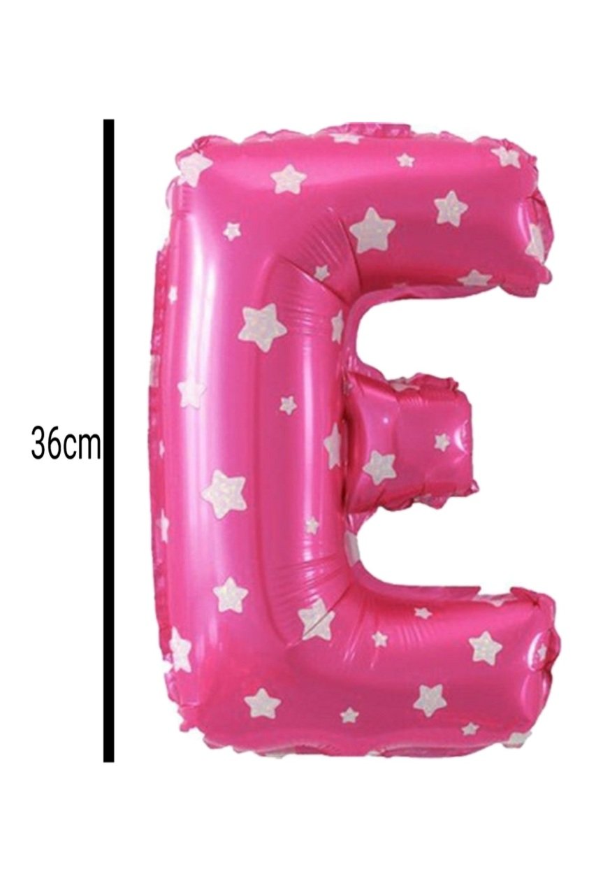 Harf Folyo Balon Pembe 36cm E