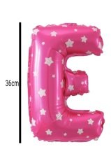 Harf Folyo Balon Pembe 36cm E