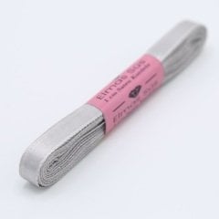 Saten Kurdele 1cm Gri