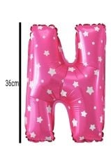 Harf Folyo Balon Pembe 36cm N