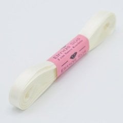 Saten Kurdele 1cm Krem
