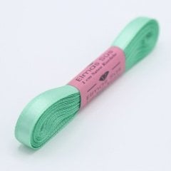 Saten Kurdele 1cm Mint Yeşili