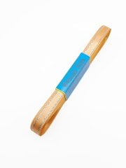 Gümüş Şeritli Saten Kurdele 1cm Somon