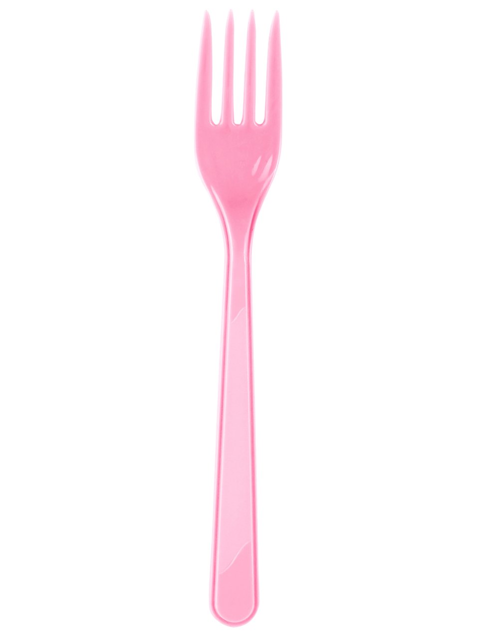 Plastik Çatal 25'li Pembe