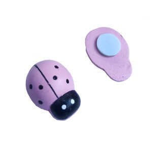Mini Uğur Böceği - 100 adet Pembe