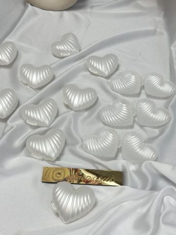 Kalp Mika Kutu 25 adet