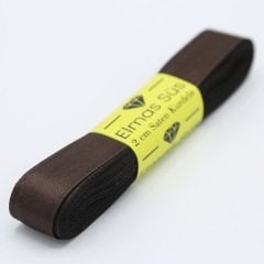 Saten Kurdele 2cm Kahverengi