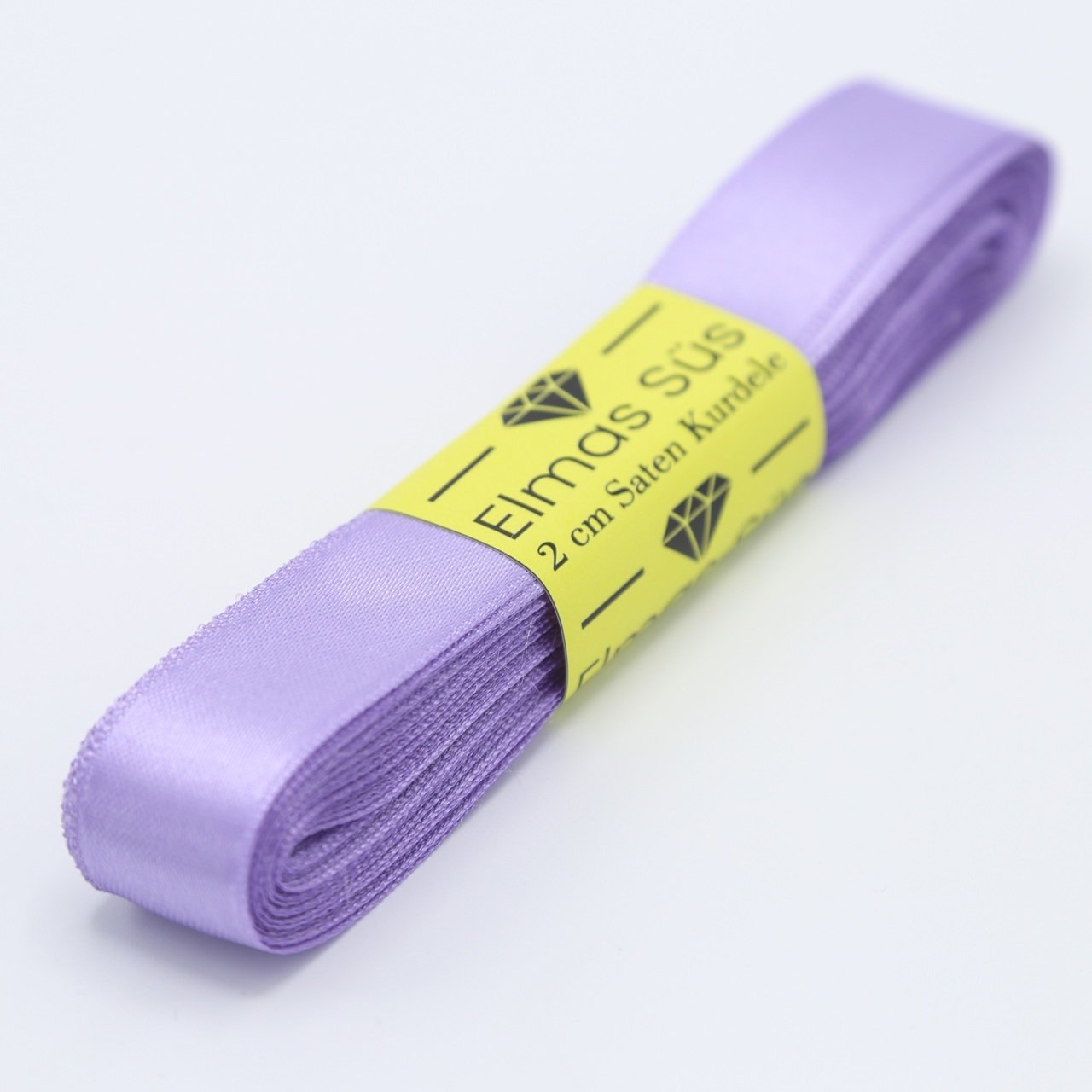 Saten Kurdele 2cm Lila