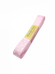 Puantiyeli Grogren Kurdele 2cm Pembe