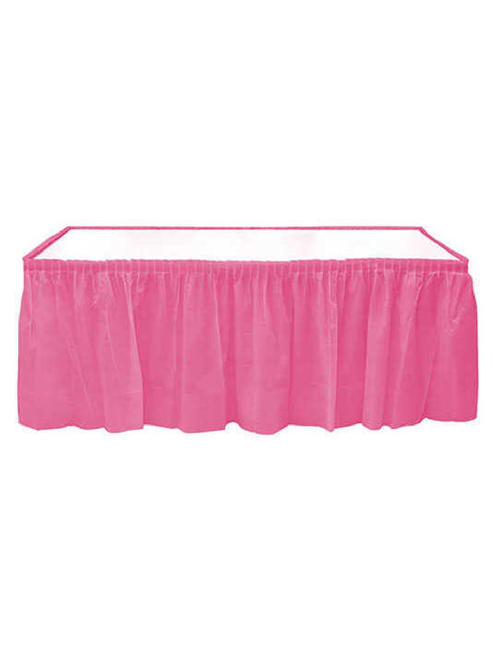 Masa Kenarı Eteği Pembe