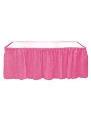 Masa Kenarı Eteği Pembe