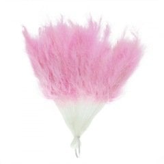 Tüylü Yelpaze Pembe