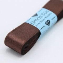 Saten Kurdele 3cm Kahverengi