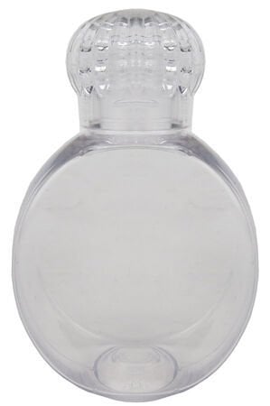 Plastik Oval Elma  Şişe 50 cc