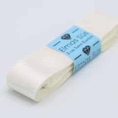 Saten Kurdele 3cm Krem