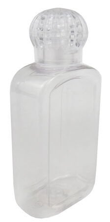 Plastik Kare Düz Şişe 50 cc