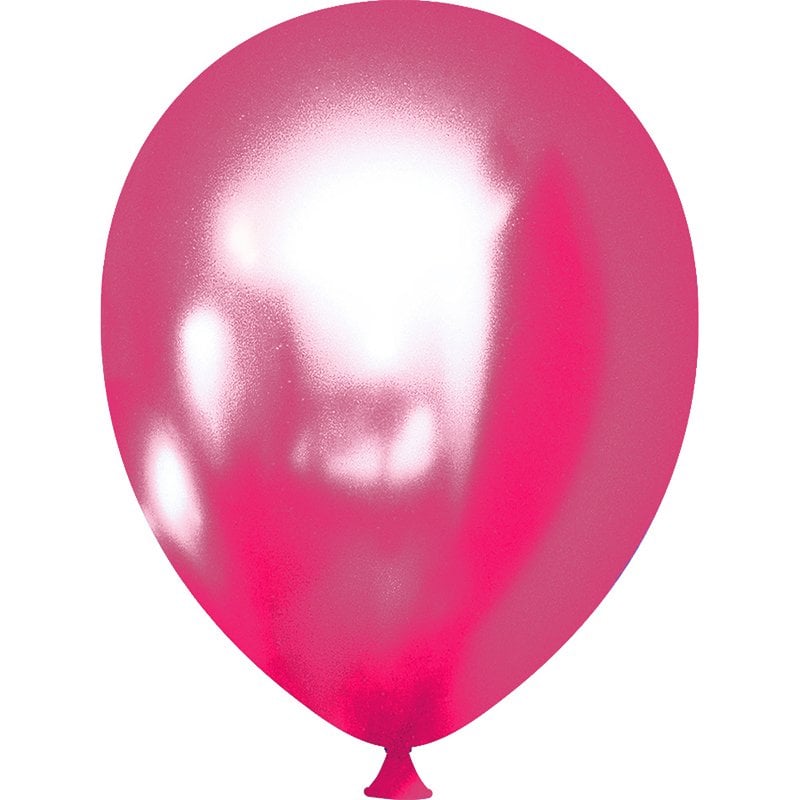 Krom Balon 30cm (10 adet) Fuşya