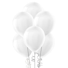 Pastel Balon 30cm (100 adet) Beyaz