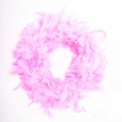 Otriş Kaz Tüyü - 2 Metre Açık Pembe