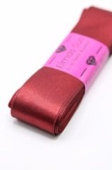 Saten Kurdele 4cm Bordo